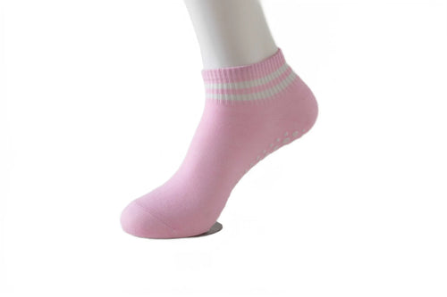 Grip Socks for Women, Non Slip Pilates Yoga Socks with Double Stripes