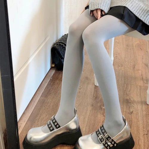 Slim fit Tights Opaque Thermal Stretch Leggings Autumn/ Winter Thick