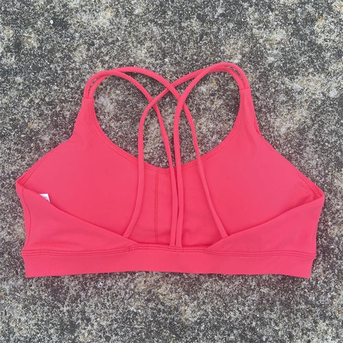 Solid Color soft high strength Women Fitness Bra Tight Sport Top