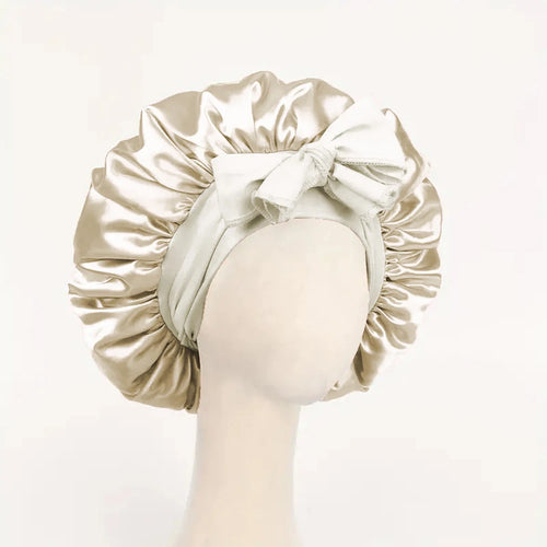 Satin Bonnet Silk Bonnet Adjustable Bonne For Sleeping Hair Bonnet