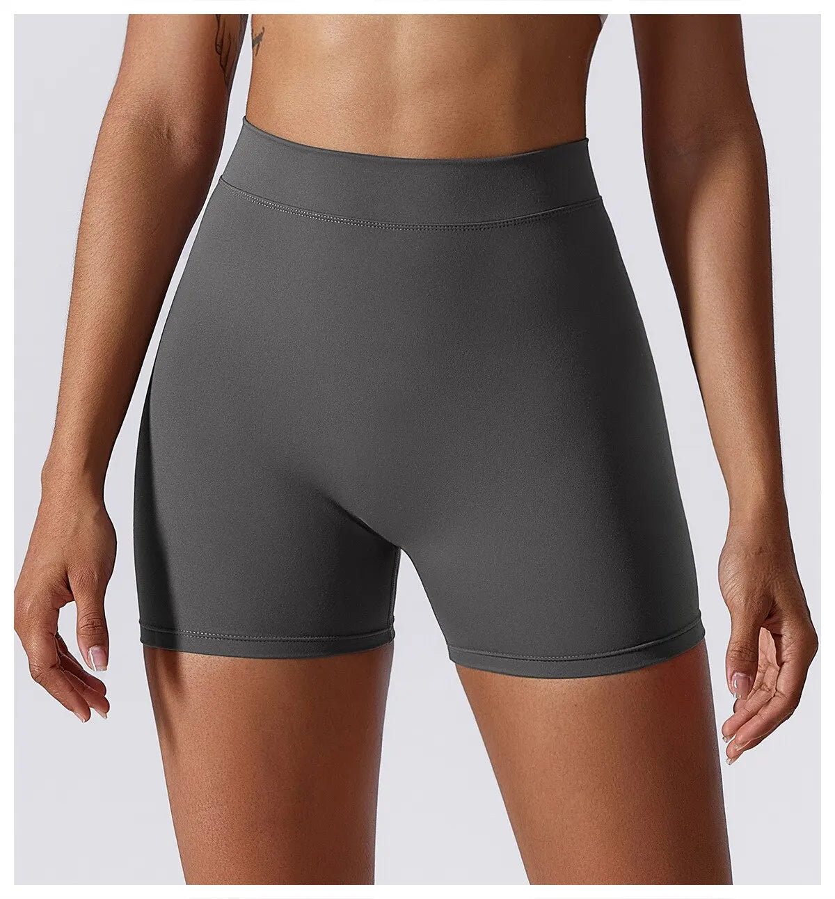 Women's Sexy Stretch Yoga Shorts With Hip Lifting And Abdominal