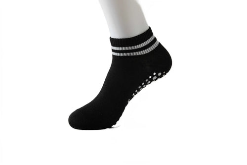 Grip Socks for Women, Non Slip Pilates Yoga Socks with Double Stripes