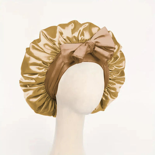 Satin Bonnet Silk Bonnet Adjustable Bonne For Sleeping Hair Bonnet