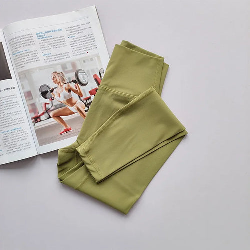 High Waist Yoga Leggings for Women Soft Breathable Sports Tights