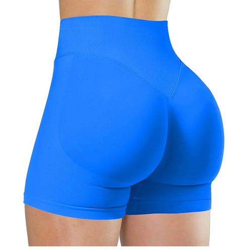 Summer High Waisted Yoga Shorts Fashionable and Sexy Running Fitness