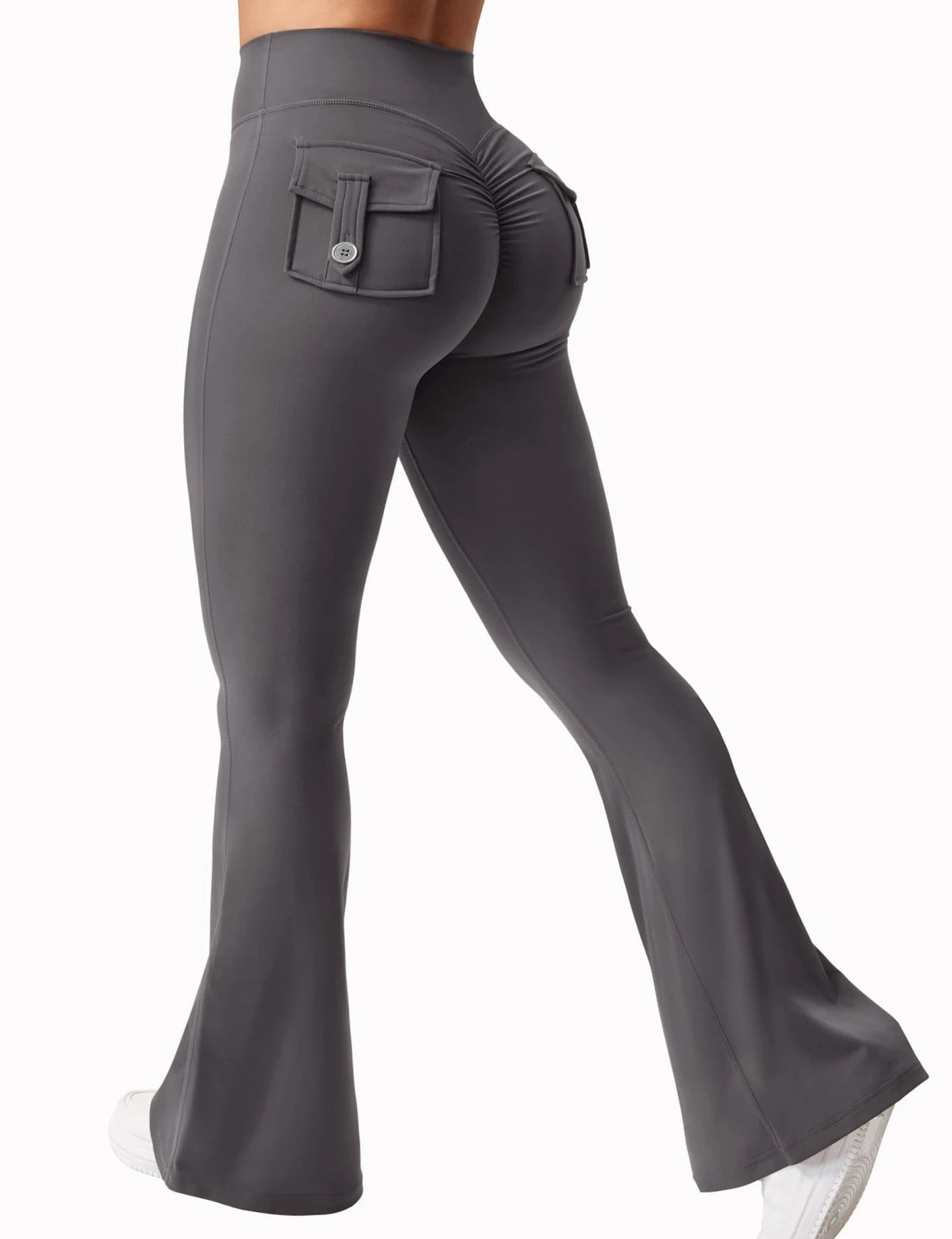 CRZ YOGA Women's Pants Without Seam Front Wide Leg 30 CRZ YOGA Women's Pants Without Seam Front Wide Leg 30