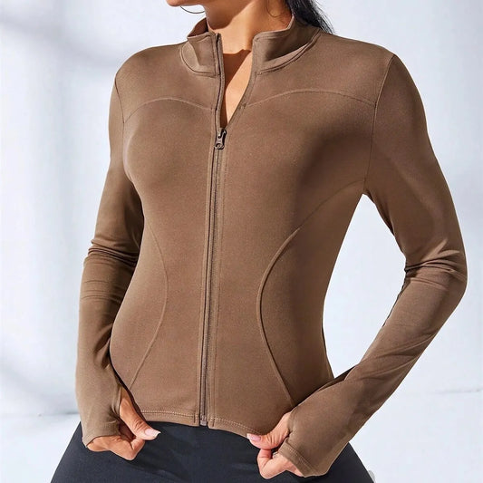 2024 New Yoga Coat Short Sports Jacket WOMEN'S Fitness Clothes
