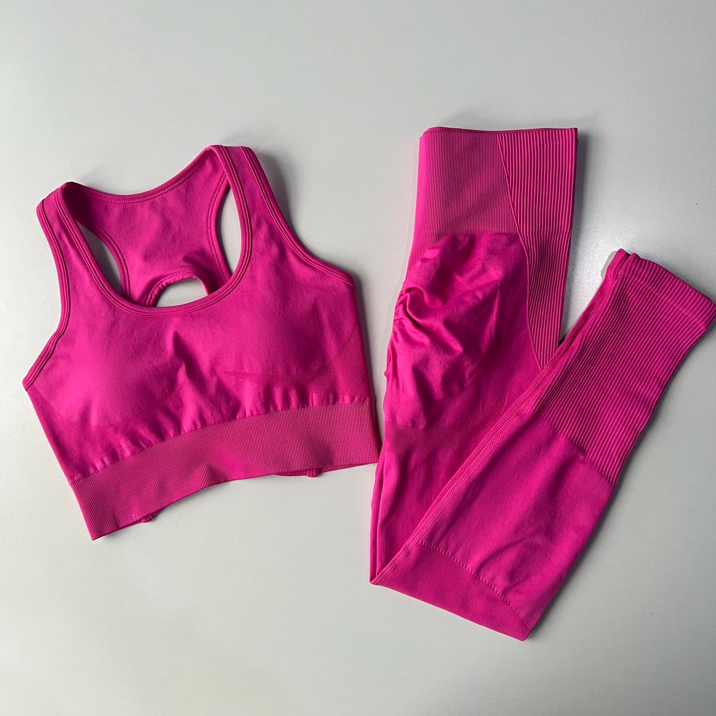 Peach Butt Lift Quick Dry Yoga Suit Set Fitness Pants High Waisted