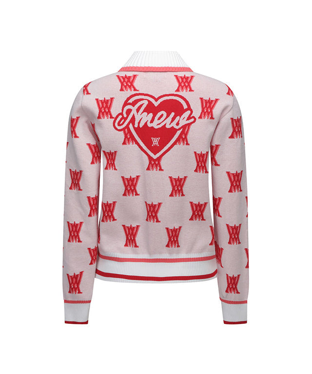 ANEW Golf: Women Back New Logo Cardigan - White