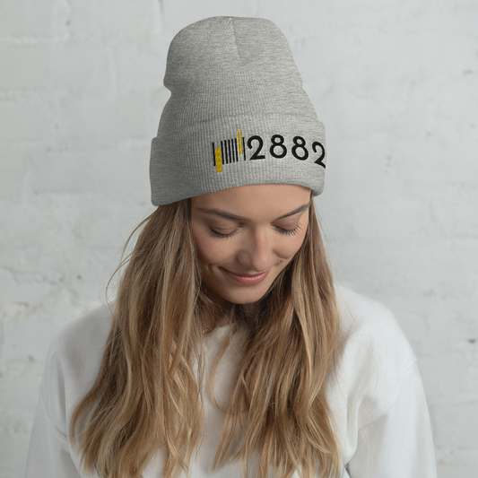 2882Sport™ Signature Barcode - Cuffed Beanie