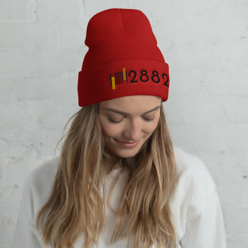 2882Sport™ Signature Barcode - Cuffed Beanie