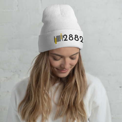 2882Sport™ Signature Barcode - Cuffed Beanie