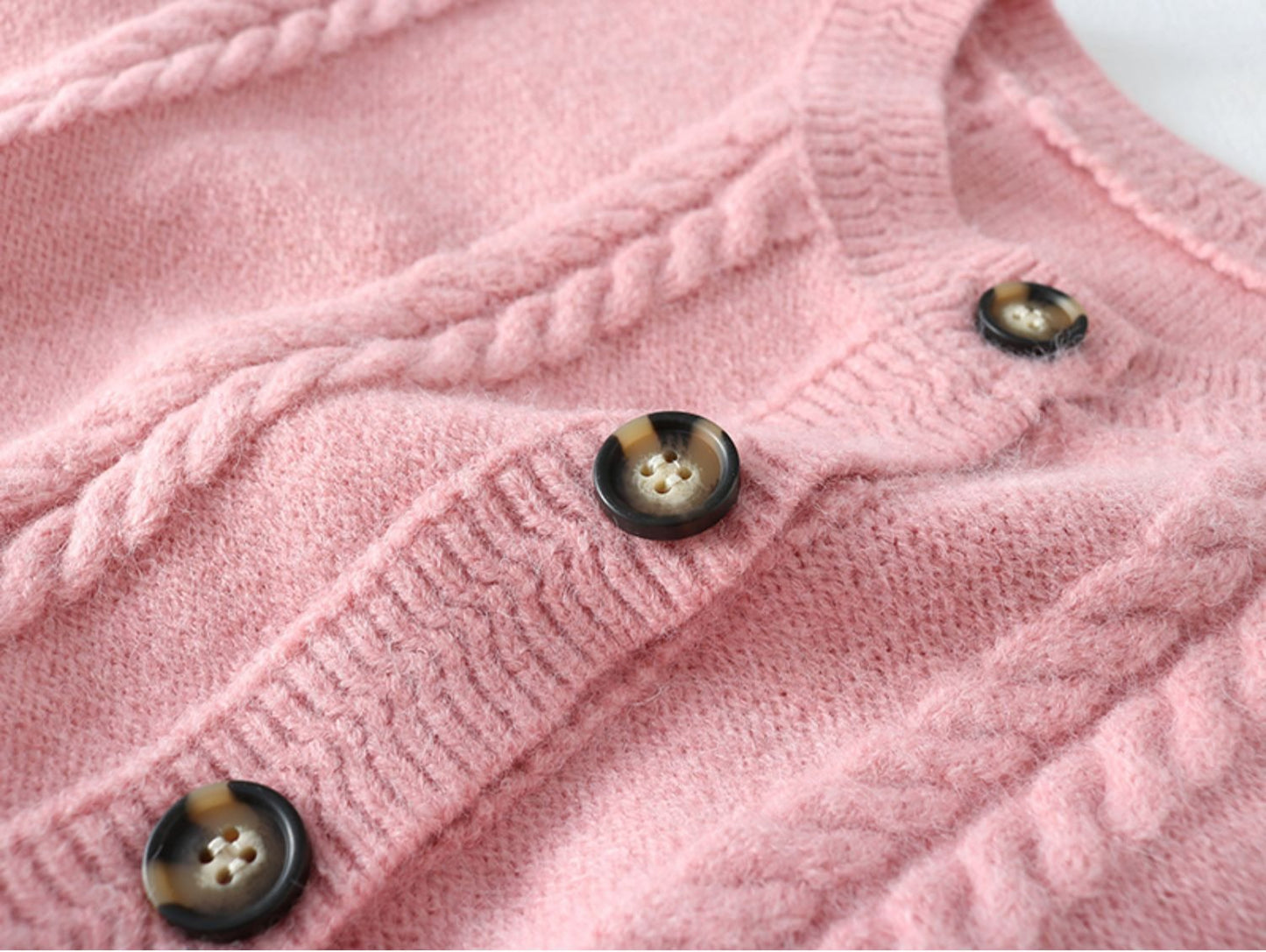 Preppy Style Floral Embroidery Knit Cardigans Sweater Women O Neck